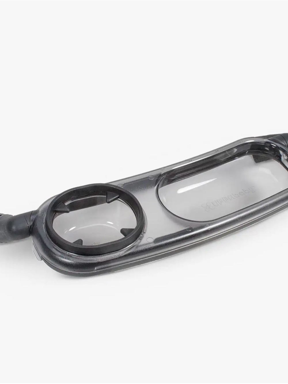 Clear Smoke Plastic Snack tray